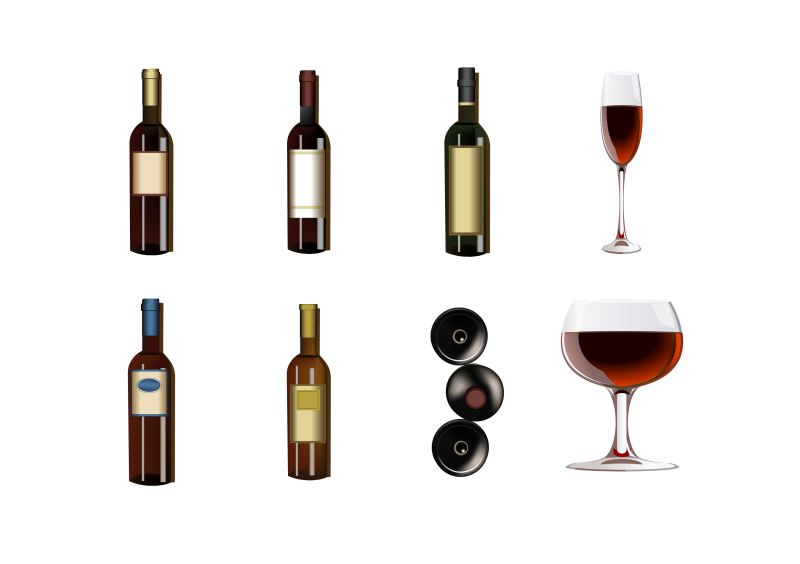 包图网_18232928红酒葡萄酒酒杯设计元素