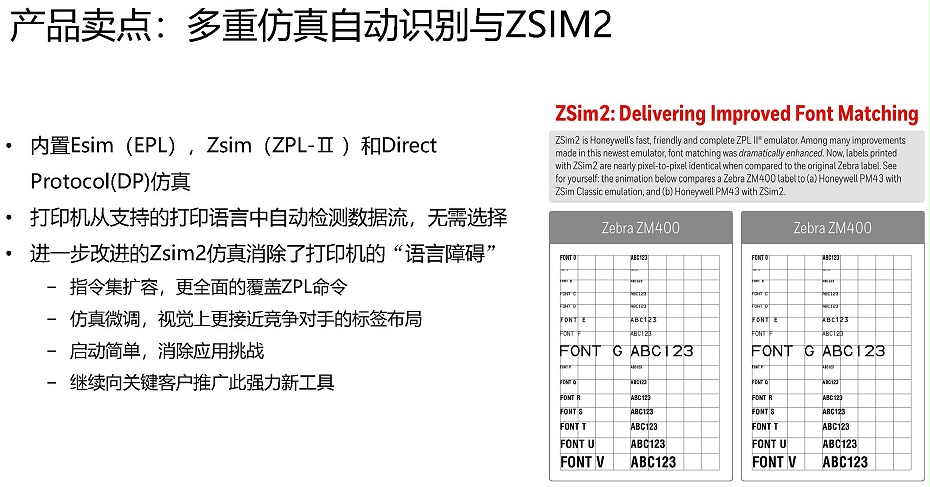 霍尼韦尔PC42D打印机产品介绍c