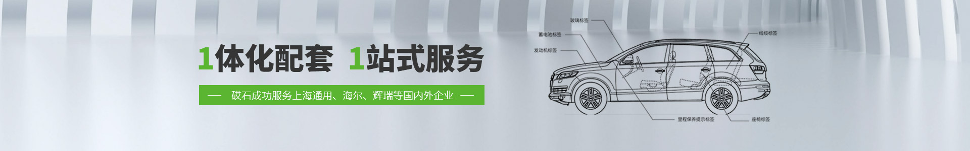 砹石成功服务上海通用、海尔、辉瑞等国内外企业